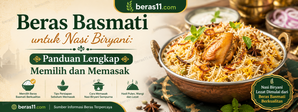 Beras Basmati untuk Nasi Biryani