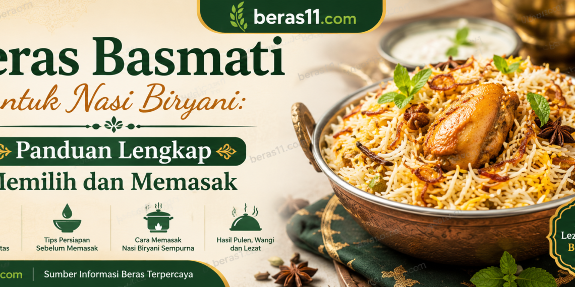 Beras Basmati untuk Nasi Biryani
