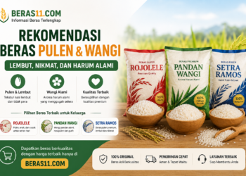 Rekomendasi Beras Pulen dan Wangi Terbaik untuk Keluarga Anda