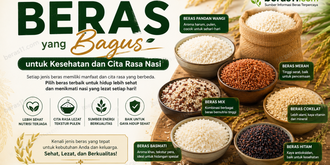 Jenis Jenis Beras yang Bagus untuk Kesehatan dan Cita Rasa Nasi